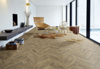 Beaulieu International Group, AKCIA: 400x400 cm PVC podlaha - lino Fortex 2046, šíře, hnedá, filc, chodba / predsieň