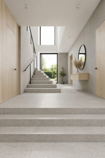 Beaulieu International Group, PVC podlaha - lino Master X Premium 3821, na mieru, šíře 2m,4m, šedá, pvc, chodba / predsieň