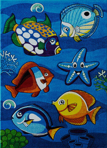 Berfin Dywany, AKCIA: 120x180 cm Kusový koberec Smart Kids 22308 Blue, modrá, detská izba