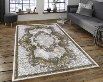 Berfin Dywany, AKCIA: 160x230 cm Kusový koberec Vals 8005 Beige, hnedá, obývacia izba