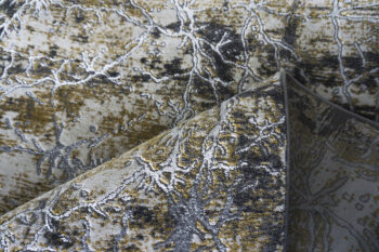 Berfin Dywany, AKCIA: 200x290 cm Kusový koberec Zara 9630 Yellow Grey, žltá, kancelária
