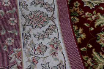 Berfin Dywany, AKCIA: 750x80 cm Behúň na mieru Anatolia 5378 B (Red) - obšitý zo všetkých strán, červená, chodba / predsieň