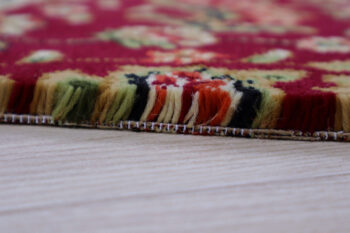 Berfin Dywany, AKCIA: 750x80 cm Behúň na mieru Anatolia 5378 B (Red) - obšitý zo všetkých strán, červená, chodba / predsieň