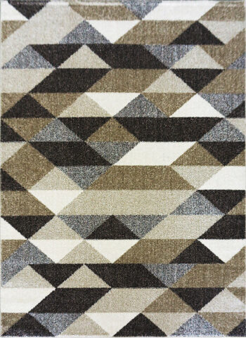 Berfin Dywany, Kusový koberec Aspect New 1965 Beige, 80x150, hnedá, obývacia izba