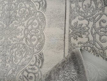 Berfin Dywany, Kusový koberec Dizayn 7417 Grey, 200x290, šedá, obývacia izba