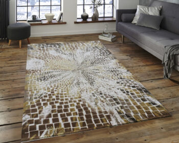 Berfin Dywany, Kusový koberec Vals 8006 Beige, 240x330, hnedá, obývacia izba