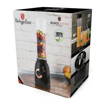 Berlinger Haus Mixér smoothie maker + fľaša Black Rose Collection