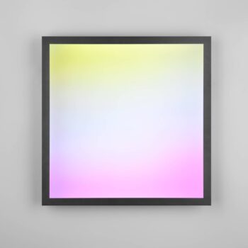 Beta LED stropné svietidlo, dĺžka 44 cm, čierne, RGBW, CTT