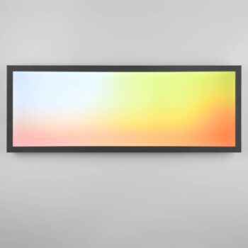 Beta LED stropné svietidlo, dĺžka 80 cm, čierne, RGBW, CCT