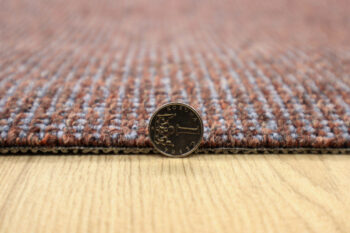 Betap, AKCIA: 185x397 cm Metrážny koberec Lion 16, šíře, hnedá, ab (mriežka), chodba / predsieň