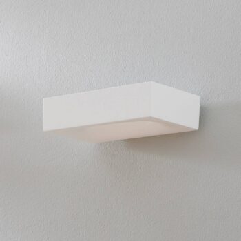 Biele nástenné LED svietidlo Artemide Melete 2700K
