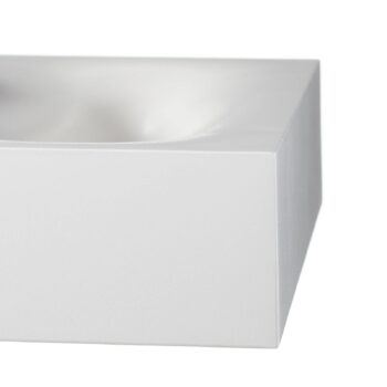 Biele nástenné LED svietidlo Artemide Melete 2700K