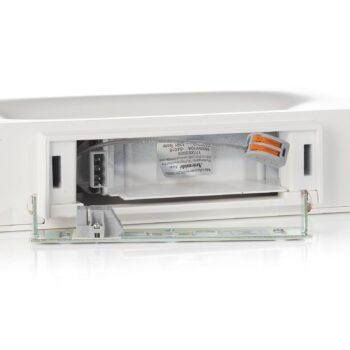Biele nástenné LED svietidlo Artemide Melete 2700K