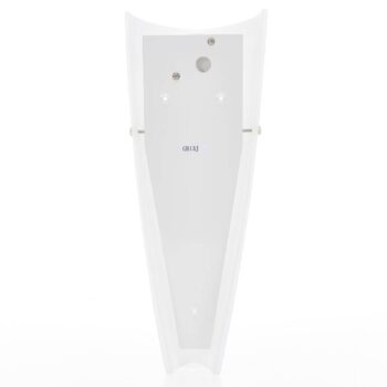 Biele nástenné svietidlo Dedalo IP44