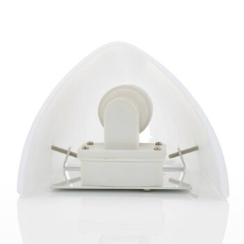 Biele nástenné svietidlo Dedalo IP44