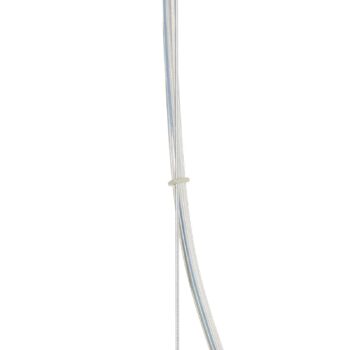 Bielo-zlatá závesná lampa Ella s vysokou kvalitou