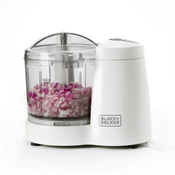 Black+Decker BXCH120E Sekáčik potravín, biela