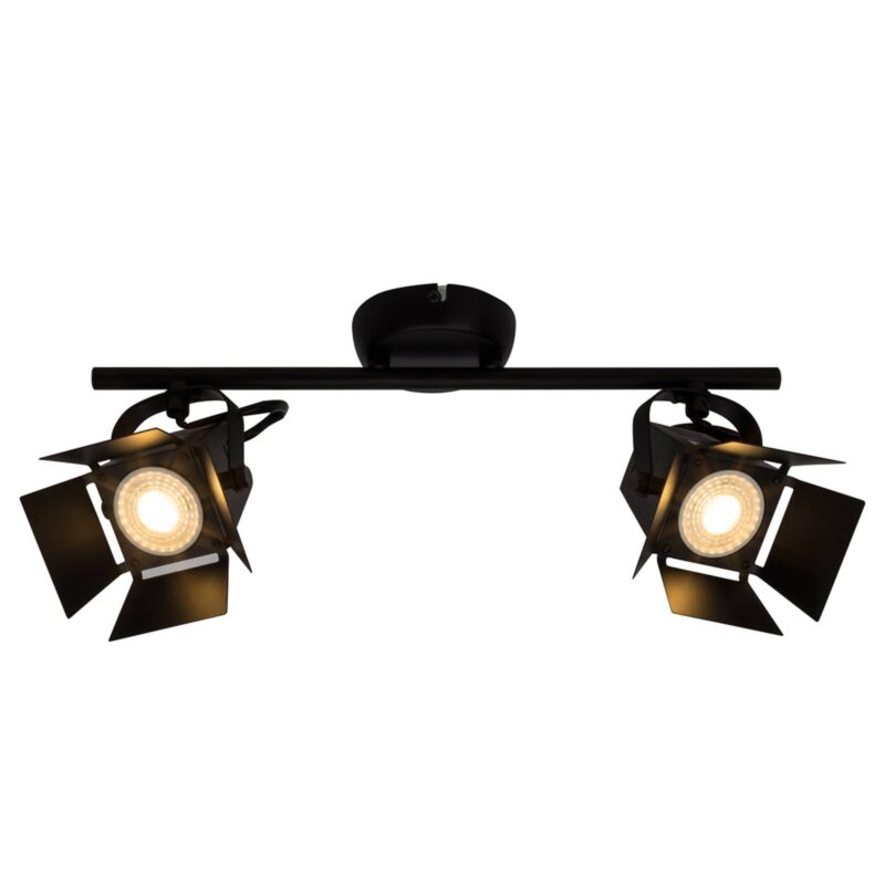 Bodové stropné LED svietidlo Movie 2-pl. čierne Bodové stropné LED svietidlo Movie 2-pl. čierne