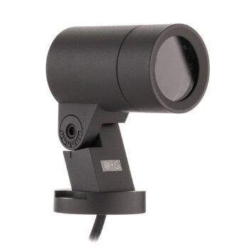 Bodový reflektor Arcchio Hemmani, výška 35 cm, antracit, hliník