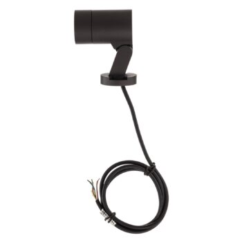 Bodový reflektor Arcchio Hemmani, výška 35 cm, antracit, hliník