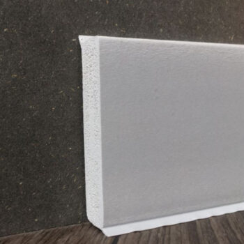 Bolta, Soklová lišta Q12 hladká biela 2,5m, 2500x60x13mm, biela