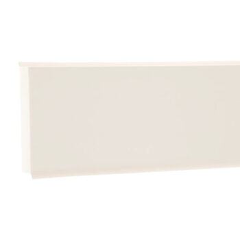 Bolta, Soklová lišta Q12 hladká biela 2,5m, 2500x60x13mm, biela