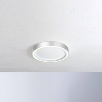 Bopp Aura LED stropné svietidlo Ø 30 cm biela/hliník