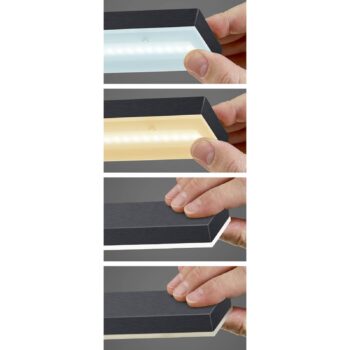 Bopp Baseline závesné LED svietidlo, čierne