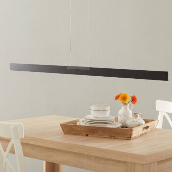 Bopp Nano – LED závesné svietidlo čierne 140 cm