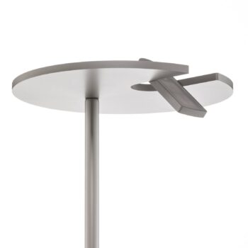 Bopp Share LED stropné svietidlo s lampou na čítanie, hliník