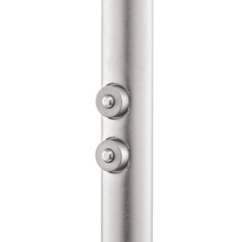 Bopp Share LED stropné svietidlo s lampou na čítanie, hliník