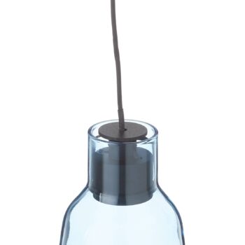 Bover Drip S/01L závesné LED svietidlo sklo, modrá