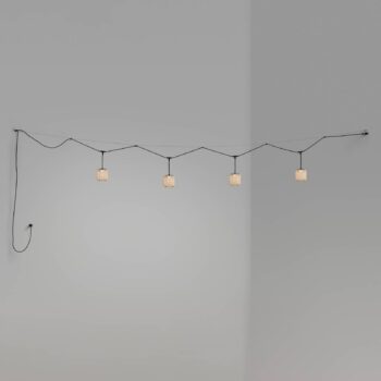 Bover Nans S/16/4L LED vonkajšie svietidlo, béžová