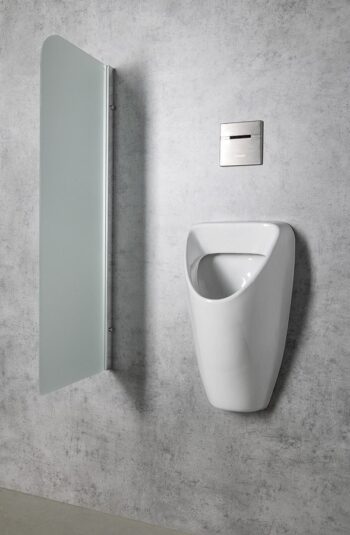 Bruckner - SCHWARN keramický urinál, zadný prívod, zadný odpad, biela 201.701.4