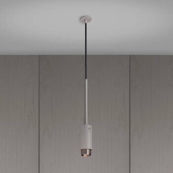 Buster + Punch Exhaust závesné svietidlo sivá/oceľ