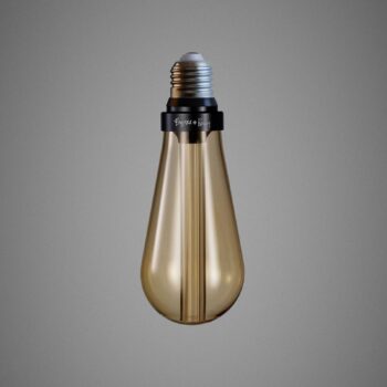 Buster + Punch LED E27 2W stmievateľná zlatá