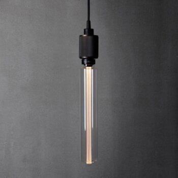Buster + Punch LED trubica, E27, 2 W, číra, 2 600 K, stmievateľná