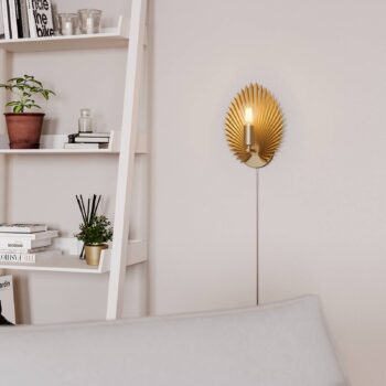 By Rydéns Aruba nástenné svietidlo, zlatá