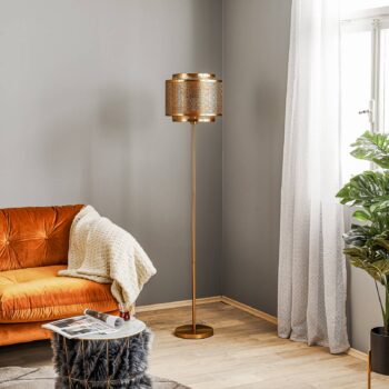 By Rydéns Hermine stojaca lampa, mosadz