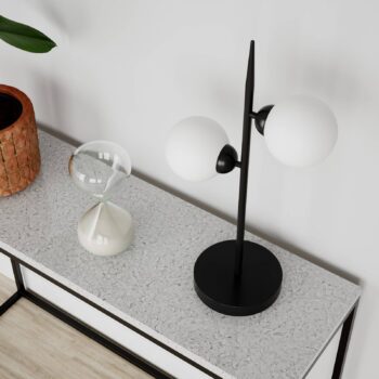 By Rydéns Punto stolová lampa, 2-plameňové