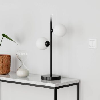 By Rydéns Punto stolová lampa, 2-plameňové