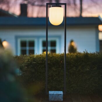 By Rydéns Stanley vonkajšia lampa, pieskovo-čierna