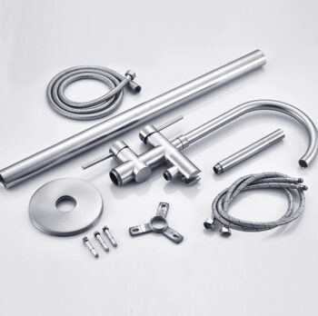 CALANI - Vaňová batéria voľne stojaca NEXOS F chromE CAL-B0052