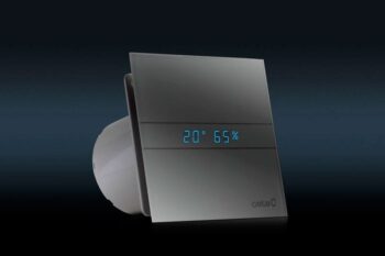 CATA - E-120 GTH kúpeľňový ventilátor axiálny s automatom, 6W/11W, potrubie 120, biel 00901200