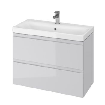 CERSANIT - NÁBYTKOVÉ UMÝVADLO MODUO SLIM 80X38 BOX K116-012