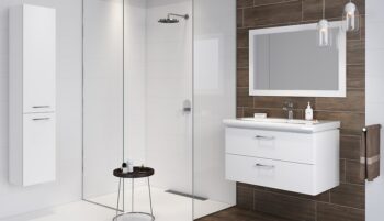 CERSANIT - SET 802 LARA CITY 60 Biela skrinka + umývadlo S801-142-DSM