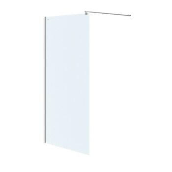 CERSANIT - Sprchová zástena WALK-IN MILLE CHROM 120x200, číre sklo S161-002