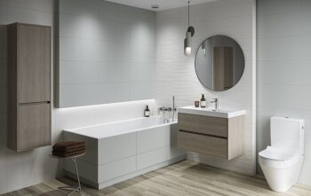 CERSANIT - Stojanková umývadlová batéria CREA, páková, chróm S951-328