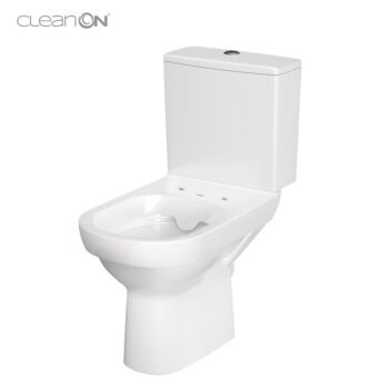 CERSANIT - WC KOMBI 603 CITY NEW CLEAN ON 010 3/5 VRÁTANE SEDÁTKA SLIM K35-037