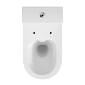 CERSANIT - WC KOMBI CREA CLEANON 010/020 OVAL, NÁDRŽKA 010 3/5, SEDADLO DUR SLIM WO LW ONE K114-023-B-SET